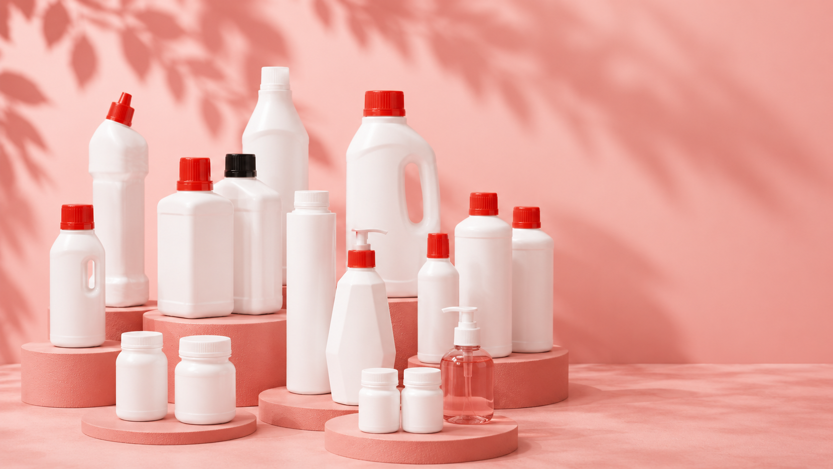 Packaging in plastica per prodotti chimici